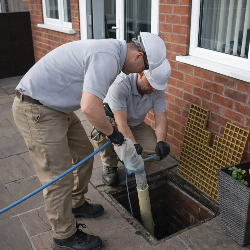 Blocked drain repair service in Ealing